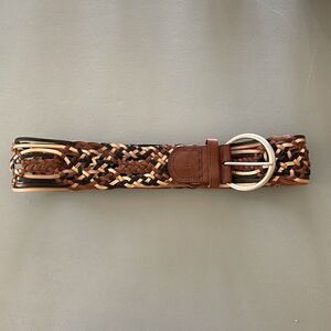 Fossil- Multi Color Braided Women’s Leather Belt, Size M